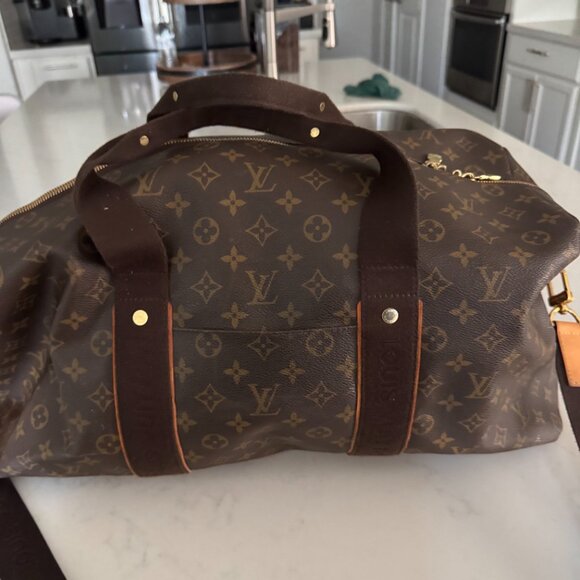 Louis Vuitton Keepall Bandoulière 50 – Monogram Canvas – Excellent Condition - Picture 15 of 16